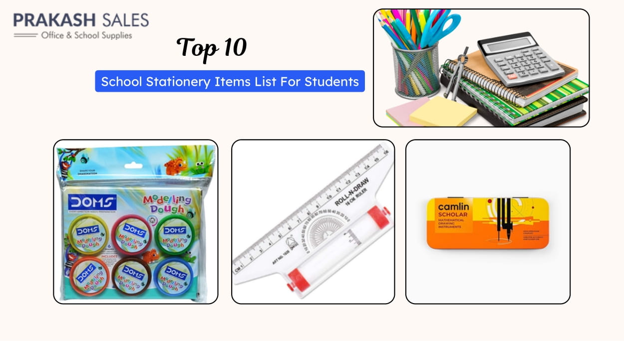 Top 10 School Stationery Items List For Students: A Complete Guide Every School YearRequired