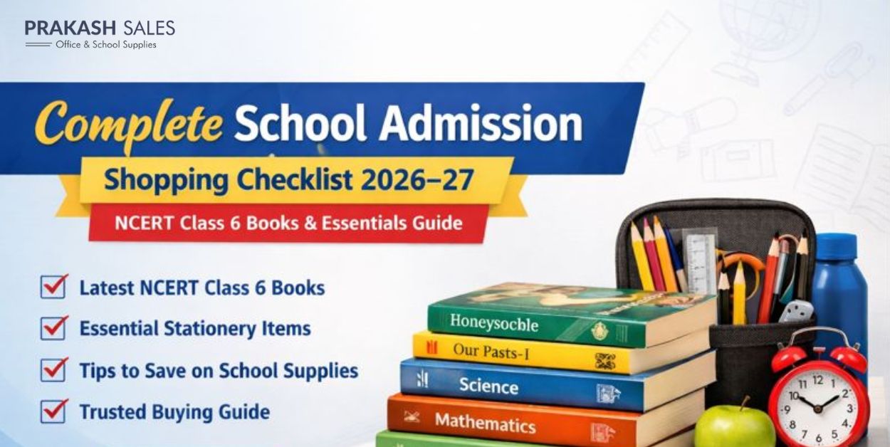 Complete School Admission Shopping Checklist 2026–27: NCERT Class 6 Books & Essentials Guide
