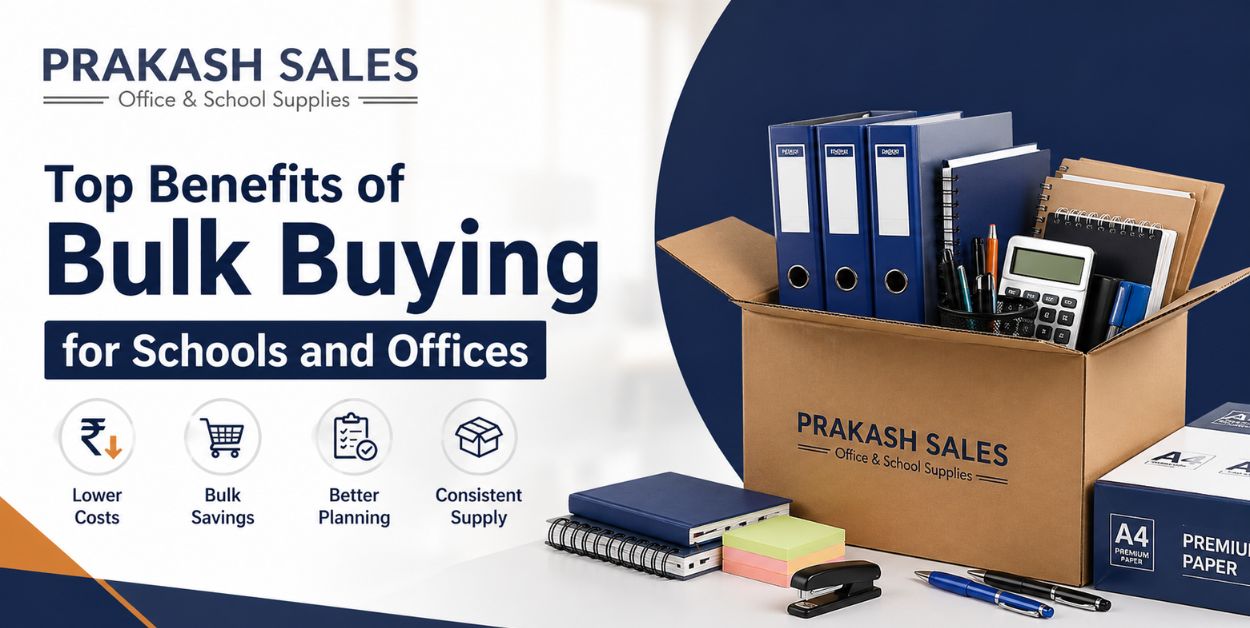 Top Benefits of Bulk Buying for Schools and Offices (Save Cost & Time in 2026) 