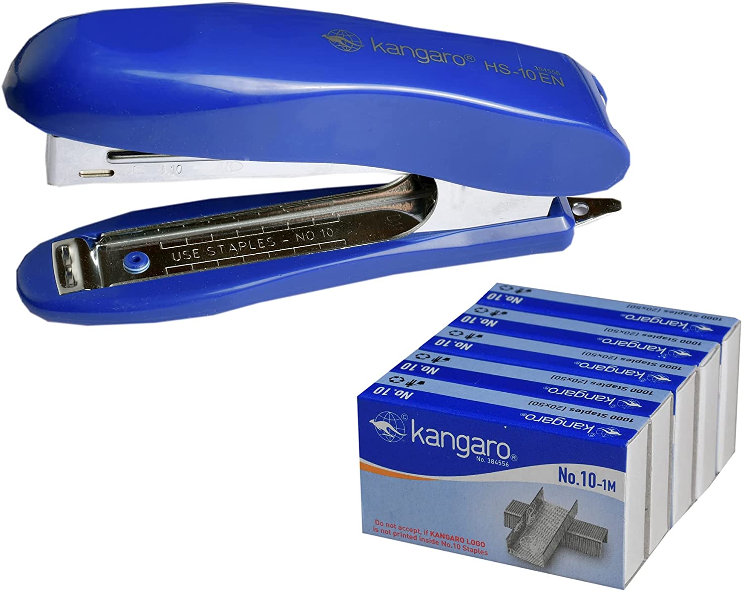 Kangaro HS 10 EN Stapler, Multicolor