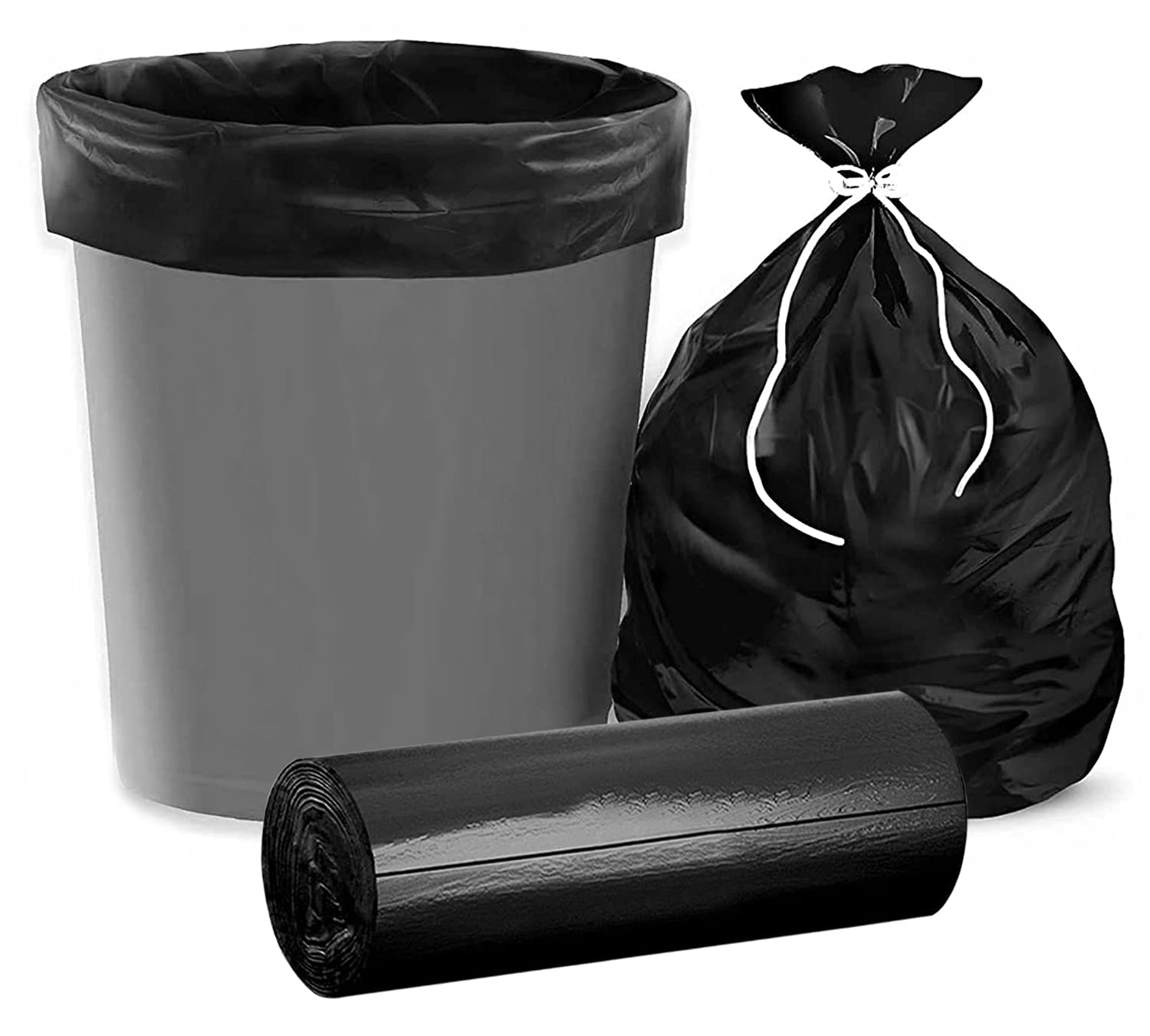 Black Garbage Bags/Trash Bags/Dustbin Bags Large 30x40 Size Buy Online