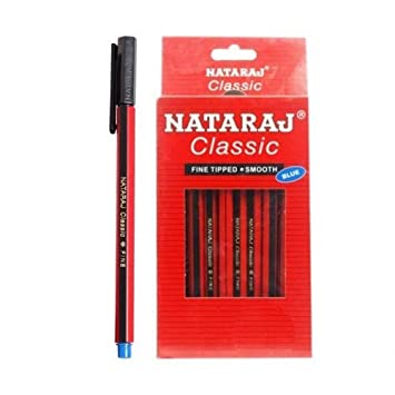 NATARAJ Classic Blue Ball Pen (PACK OF 40 Pcs)
