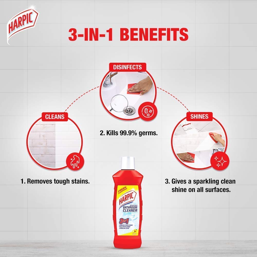 Harpic Bathroom Cleaner 500ml Buy Online
