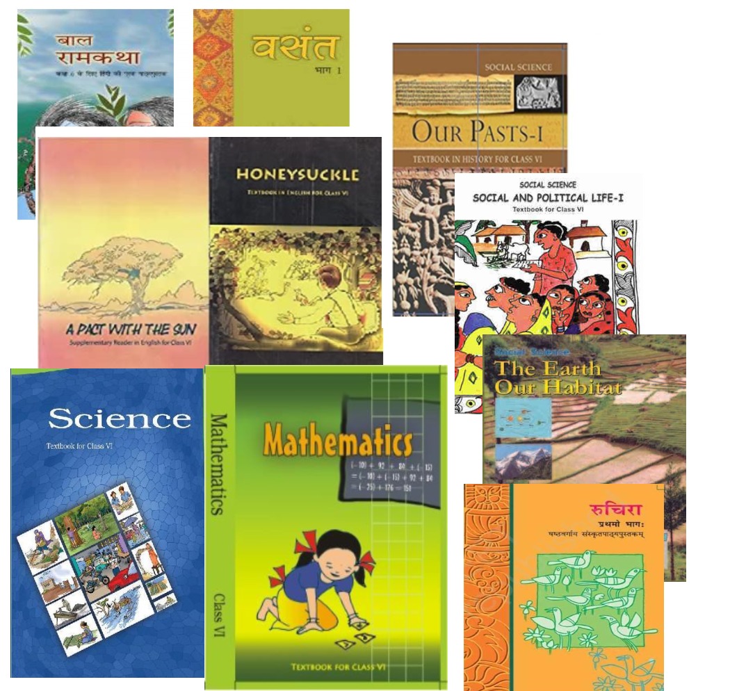 NCERT Complete books set for class 6 (Latest edition as per NCERT