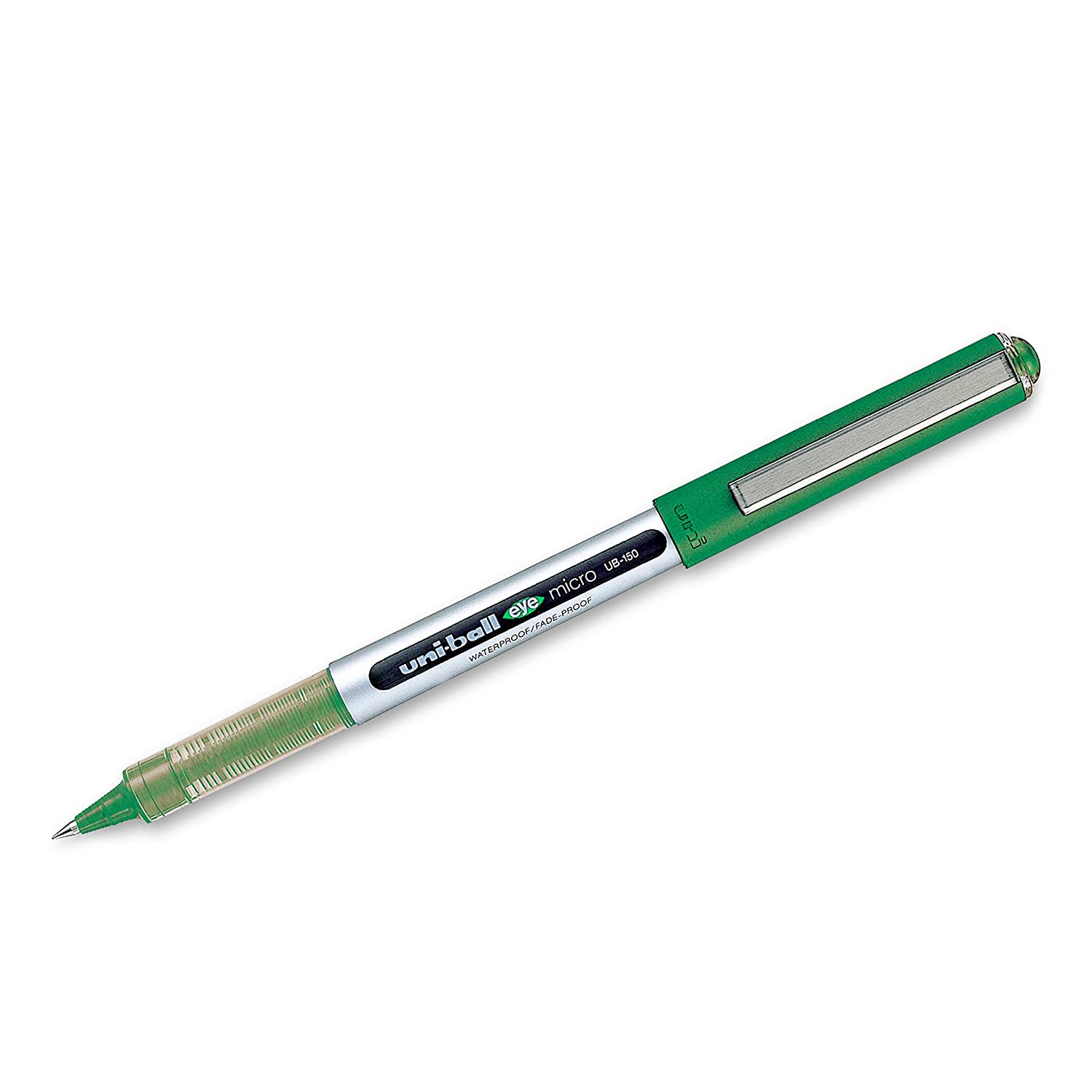 Uniball Eye UB150 Roller Pen (Green Ink, Pack of 2) Buy Online