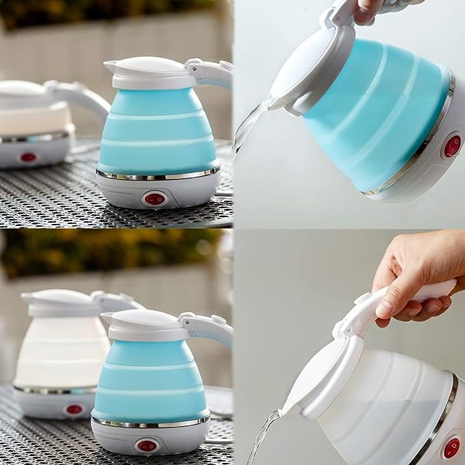 Travel Foldable Electric Kettle COST $280 Food Grade Silicone