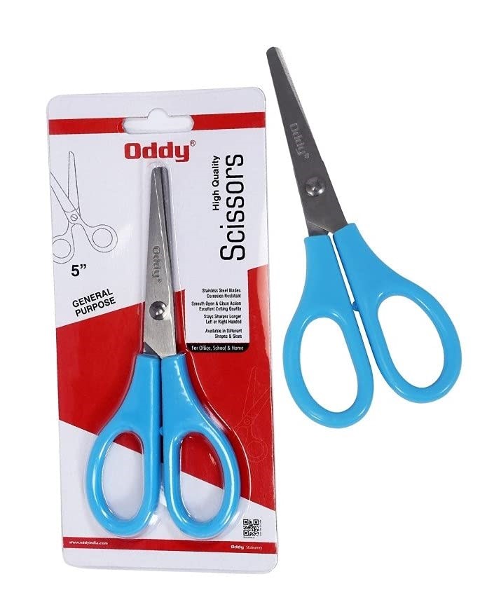 ODDY Stainless Steel Scissors 5 inch scissor (Pack of 3) Buy Online