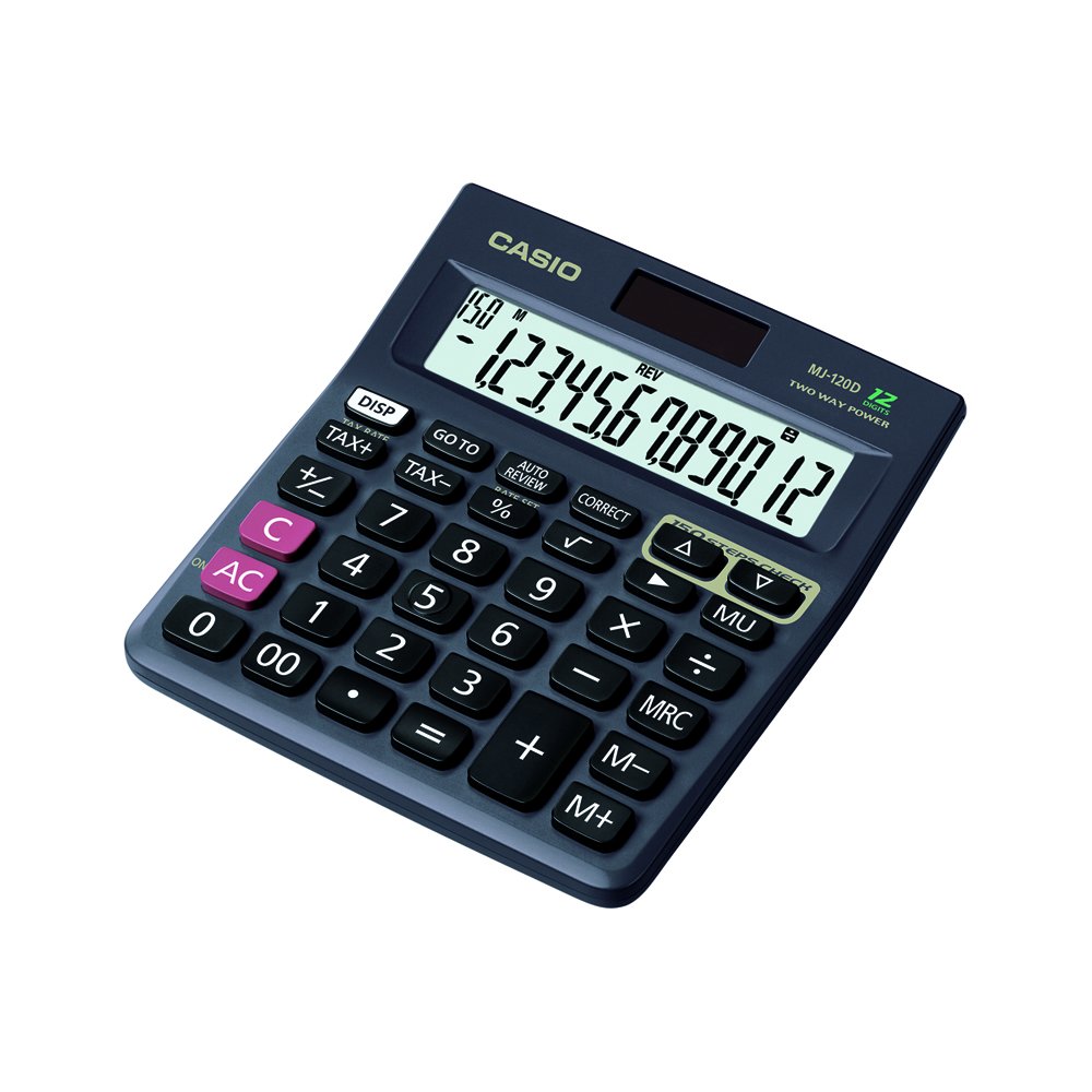 Casio MJ-120D Check And Correct Desktop Calculator