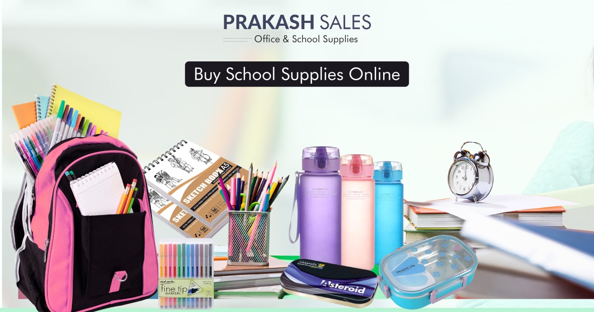 Buy School Supplies Online Best School Stationery Supplier in Delhi